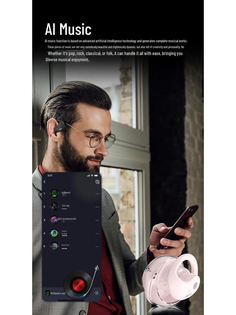 Многоязычные AI-наушники для перевода SOBAST T26pro