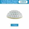 Bowl Shaped Diamond Wet Polishing Pad Curved Polishing Pad  Concrete Grinding