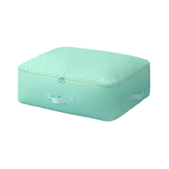 Сумка для хранения одеял, самокомпрессионный органайзер с усиленной ручкой, застежка-молния, водонепроницаемая упаковочная сумка для хранения