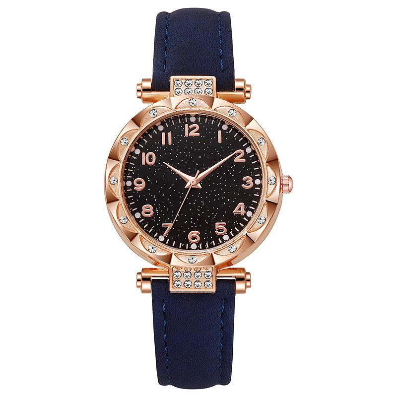 Ladies Watch Frosted Belt Ladies Watch Digital Luminous Student Electronic Quartz Watch Simple Fashion Watch