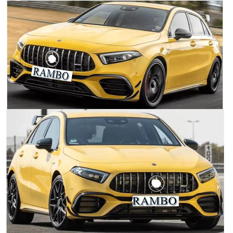 Bulletproof Front Body Kit for Mercedes-Benz A-Class W177 A45 S AMG