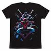 Spider-Man Unisex Adult Spiderverse Back T-Shirt