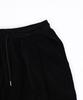 CAMEL WORK Wide Corduroy Cut Cargo Pants (Black)