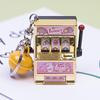 Креативный мультяшный мини-игровой автомат Брелок-игрушка