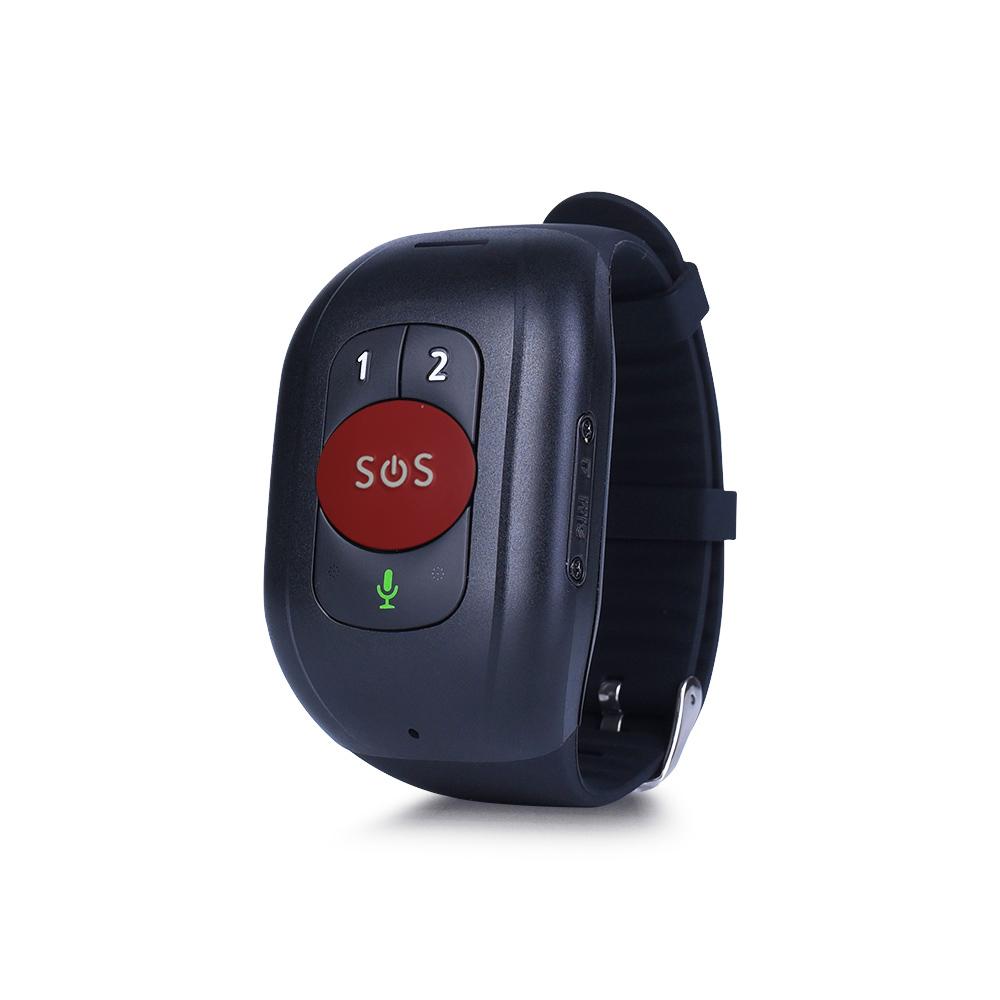IP67 Waterproof 4G LTE GSM Elderly SOS Button Wristband Bracelet Emergency Alarm GPS Tracking Heart Rate Blood Pressure Monitor