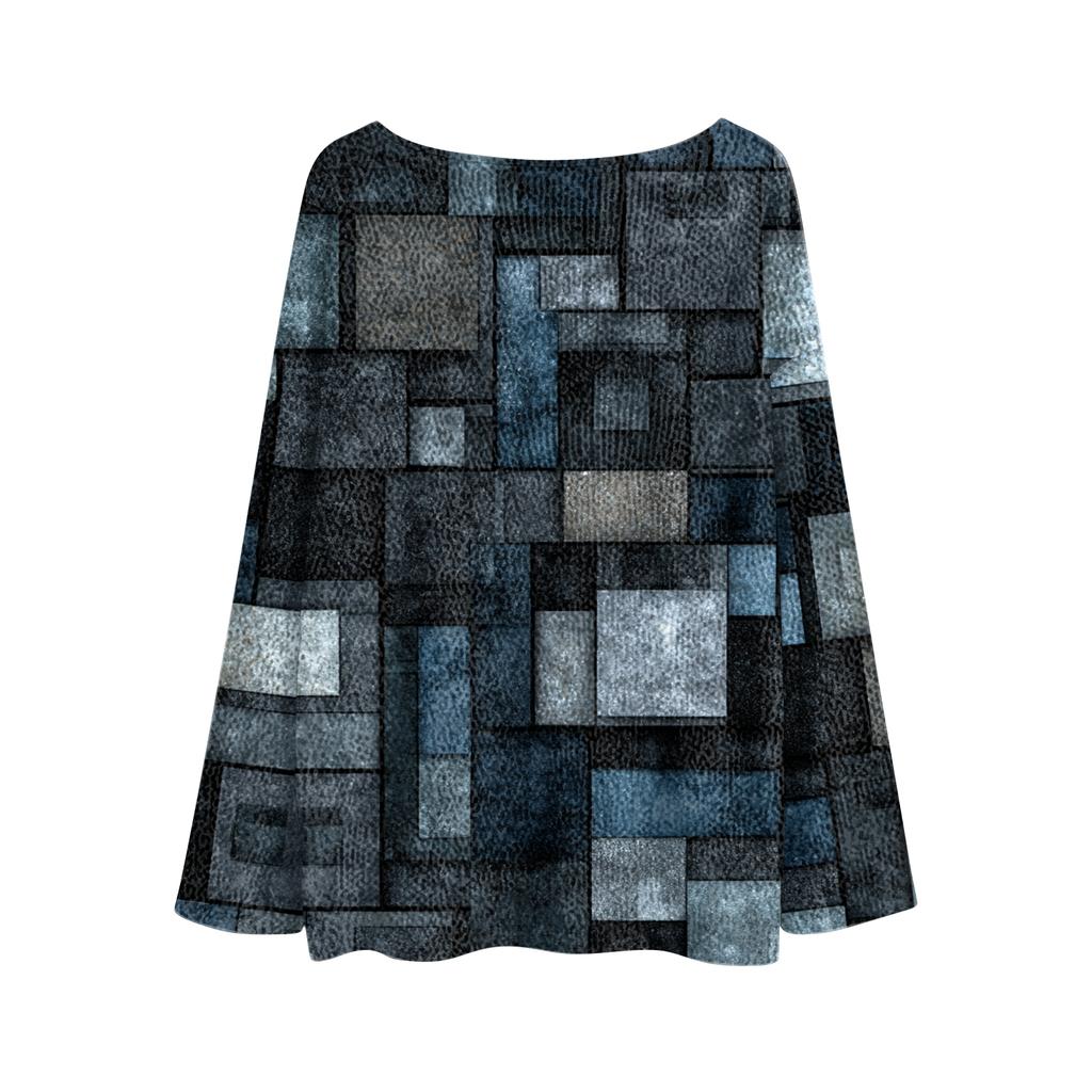 Женский легкий свитер повседневный с длинным рукавом вязаный винтажный с цветочным принтом пуловер