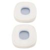 Headphone Ear Pad Protein Leather and Sponge Headset Replacement Ear Pad for Major III White