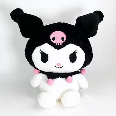 Sanrio персонажи Howahowa Kuromi L плюшевая игрушка интерьер большого размера черный