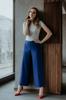 Wide leg trousers T375 black XS