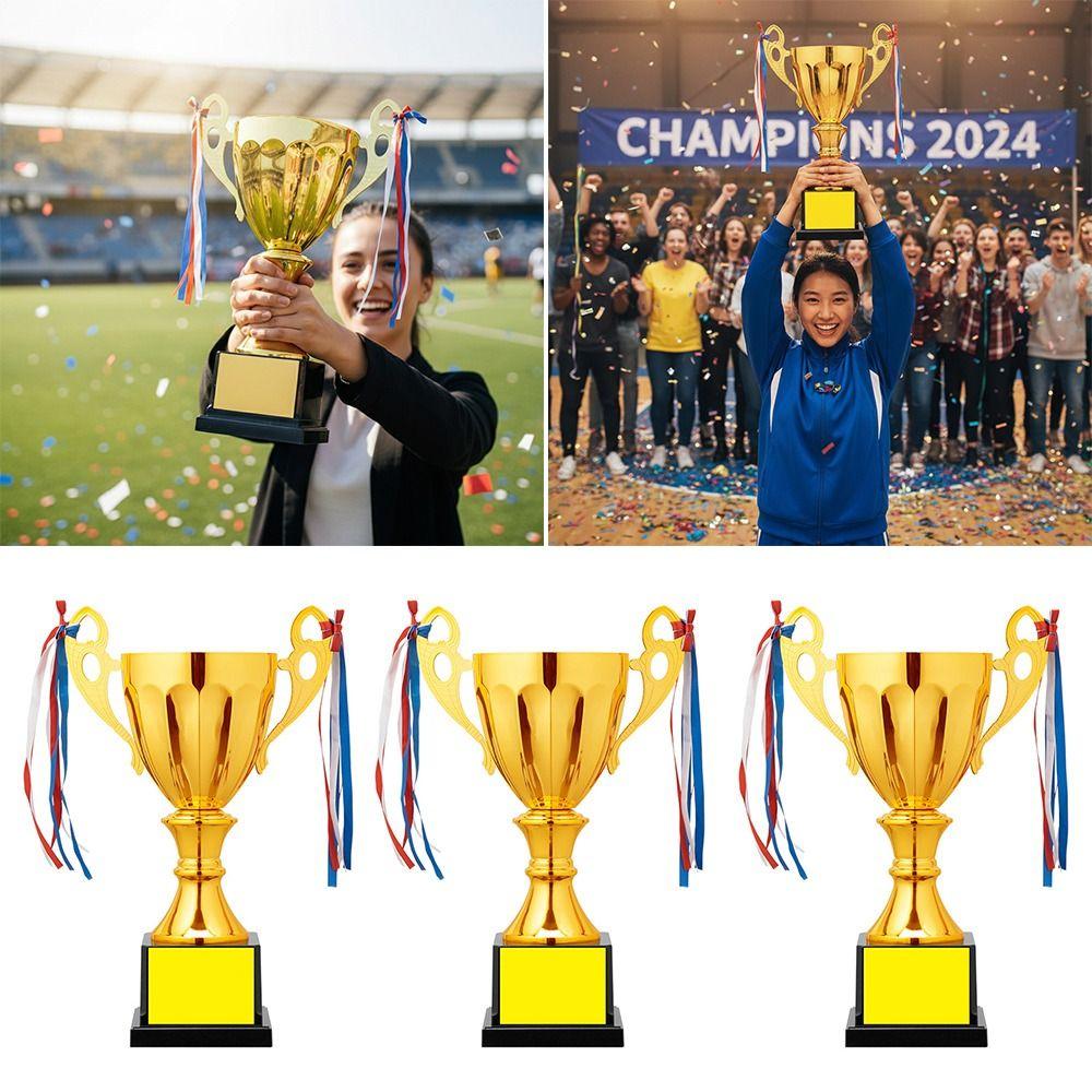 Metal Model Prize Cup 28/32/35/40/44/50cm Award Trophy Small Prize Competition Trophy Soccer Games