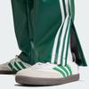 adidas Оригинальные Эластичные Полосатые Прямые Повседневные Брюки Мужские низ Зеленые IZ4037