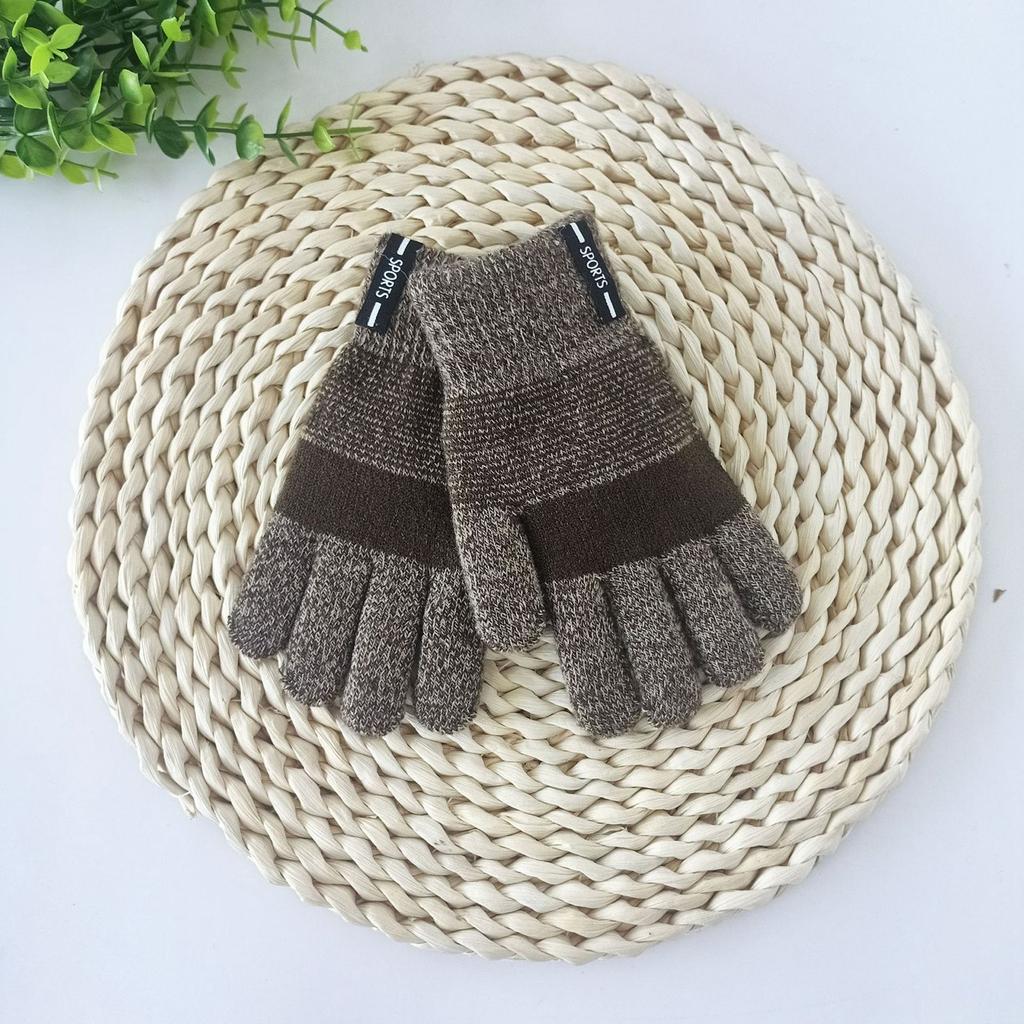 Kids Winter Gloves For Toddler Girls And Boys, Touchscreen Knitted Warm Stretch Mittens For Cold Weather