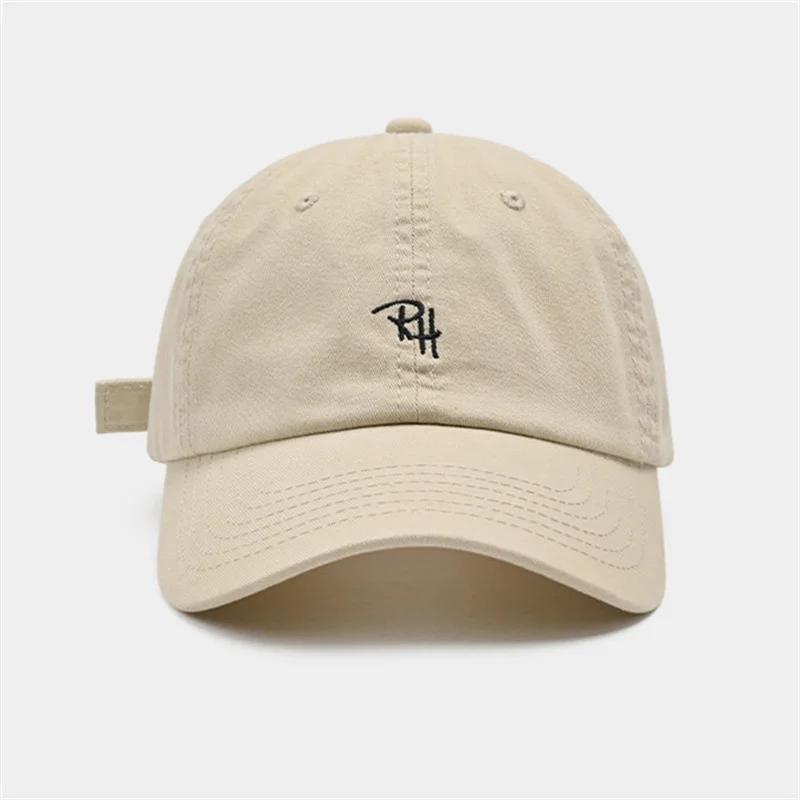 Бейсболки унисекс с вышитыми буквами, весна-лето, для мужчин и женщин, хлопковые, регулируемые, повседневные, в стиле хип-хоп, уличные, солнцезащитные шляпы, шляпы y2k