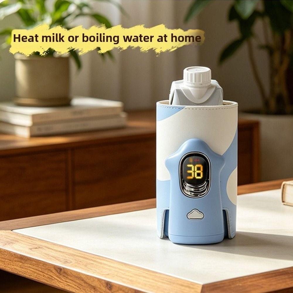 Wireless Breast Milk Warmer Multifunction Bottle Warmer Sleeve Smart Baby Bottle Warmer Newborn