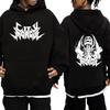Rapper Zillakami Sosmula City Morgue Double Sided Print Hoodie Fleece Sweatshirt Long Sleeve Men Women Unisex Oversized Pullover