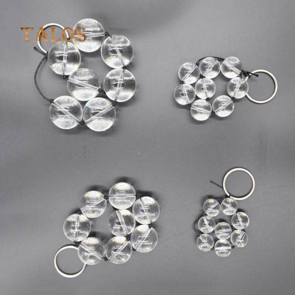 Adult Unisex Anal Beads Butt Plug G-spot Masturbation Sex Toys with Pull Ring