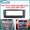 1DIN Автомобильная рамка для радиопанели для Fiat Siena Punto Palio 500 Weekend Комплект рамок для установки Фронтальная панель