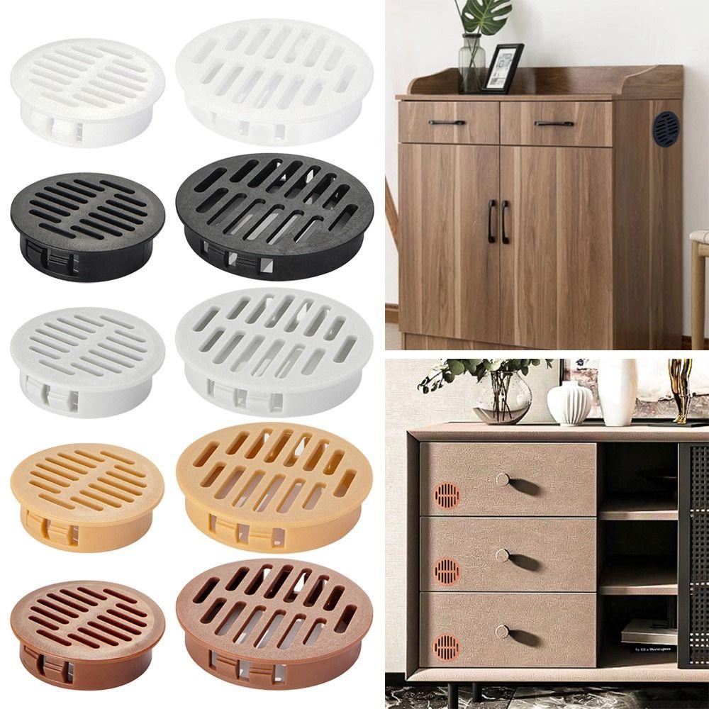Rectangular Breathable Mesh Plastic Multiple Sizes Ventilation Grille Hole Plug Decoration Cover Wardrobes