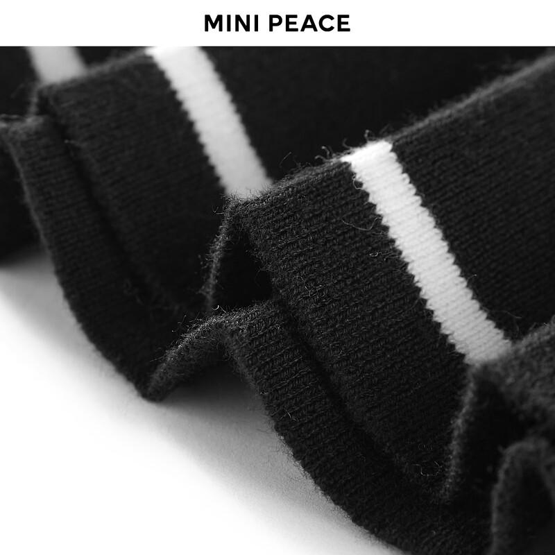 MiniPeace Girls' Winter Long Sleeve Suspender Dress