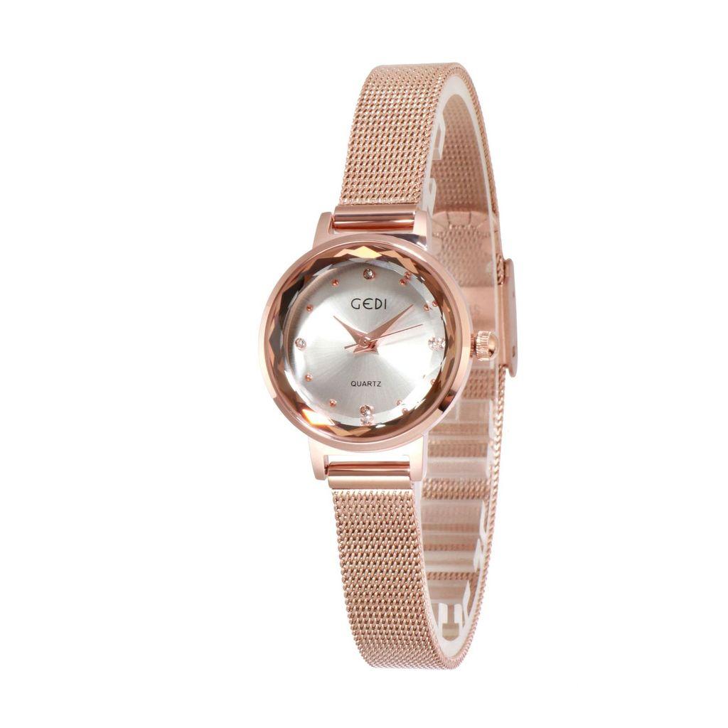 Womens Water Resistant Quartz Watch With Stainless Steel Band For Casual Daily Wear