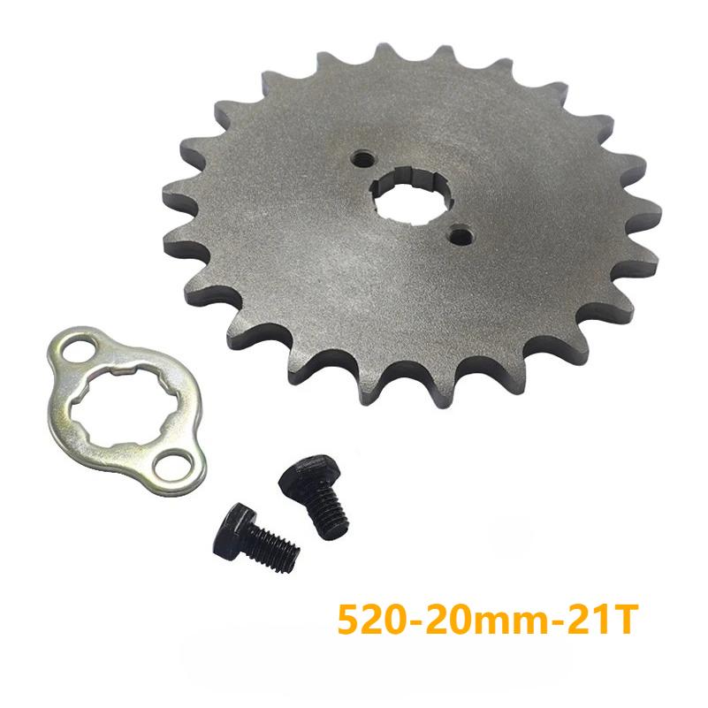 520 20mm 10T 11T 12T 13T 14T 15 16 17 18 19 20 T Front Engine Sprocket For Honda Lifan ZongShen YCF ATV Quad Dirt Pit bike Buggy