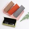 Storage Pouch Bag Retro Sunglasses Protector Folding Eyewear Case Oval Glasses Box Spectacle Case
