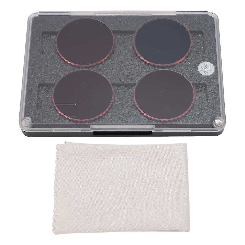 ND CPL Filter Set for Action 5pro ND8 ND16 ND32 CPL Action Camera Polarizer Neutral Density Filters with Storage Box