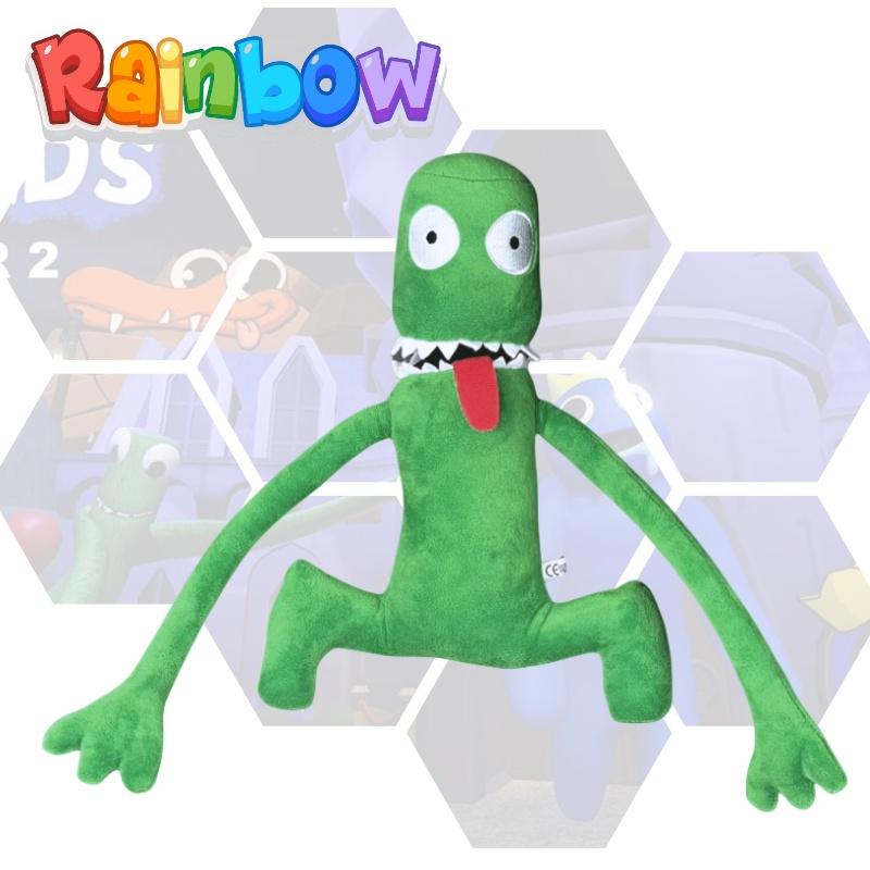 Очаровательная плюшевая игрушка Rainbow Friends Roblox2 с длинными зелеными руками, идеально подходящая для детей лет)