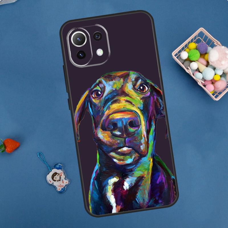 Great Dane Dog Watercolor Case For Xiaomi 13 14 15 Ultra 11T 12T 13T 14T Pro POCO X7 Pro X3 X5 X6 M6 F5 F6 Pro Cover