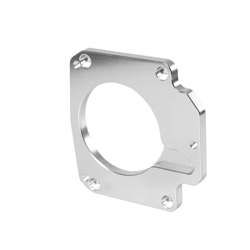 For LS Truck Adapter TB-1021 LS Manifold Throttle Body Adapter Plate 4 Bolt Intake to 3 Bolt TB Gasket New Arrived Aluminum