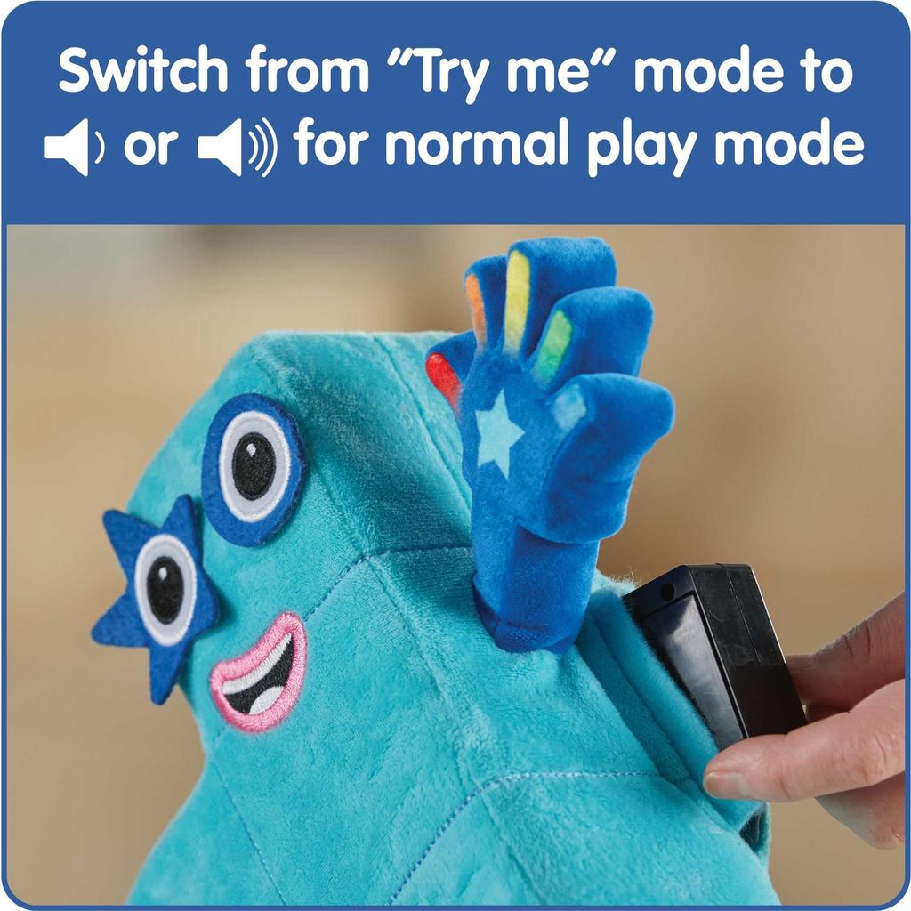 Плюшевая игрушка Numberblocks Пой Высоко 95352 Оригинал Вместе! Пять!