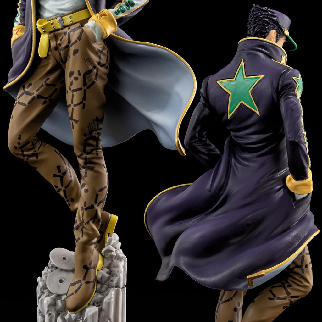 Sentinel Anime Bizarre Adventure Stone Jotaro Kujo Figure Pen ABS PVC Painted Complete Figure Height 200mm STL236699 "JoJo's Ocean" Non-Scale &