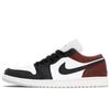 Air Jordan 1 Низкие кроссовки для баскетбола с защитой от истирания Винтажные Черно-красно-белые FQ7687-300(КомандаА-)