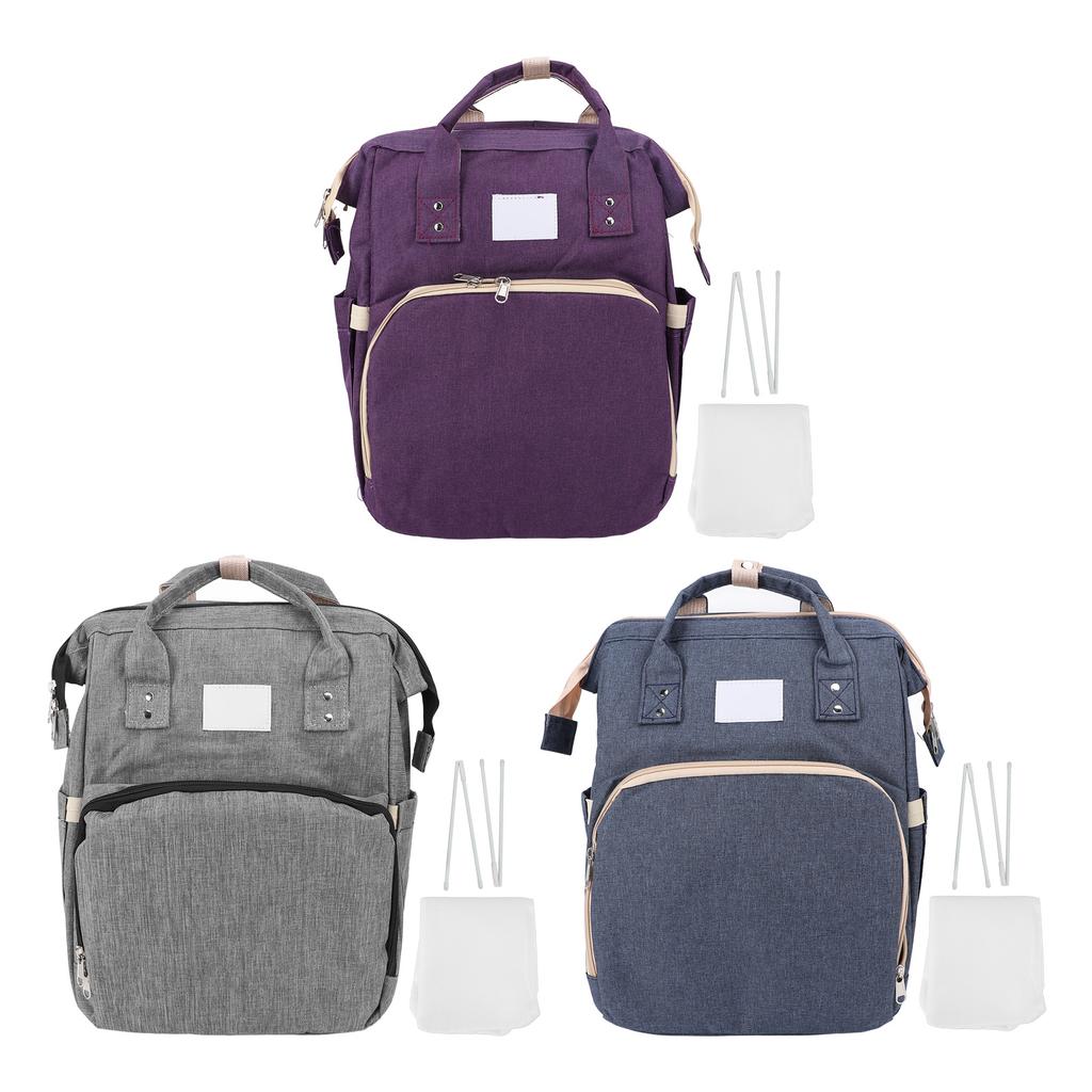 Рюкзак-сумка для подгузников для малыша, водонепроницаемый, складной, для бутылочки для кормления, с USB, солнцезащитный козырек, подарок на детский праздник