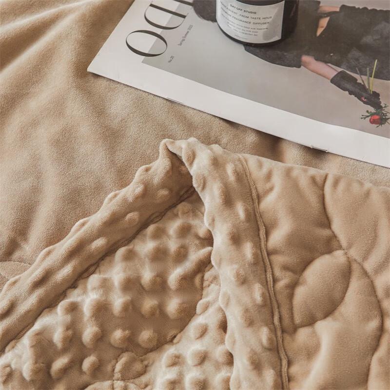 Red Dragonfly Bean Velvet Soothing Quilt