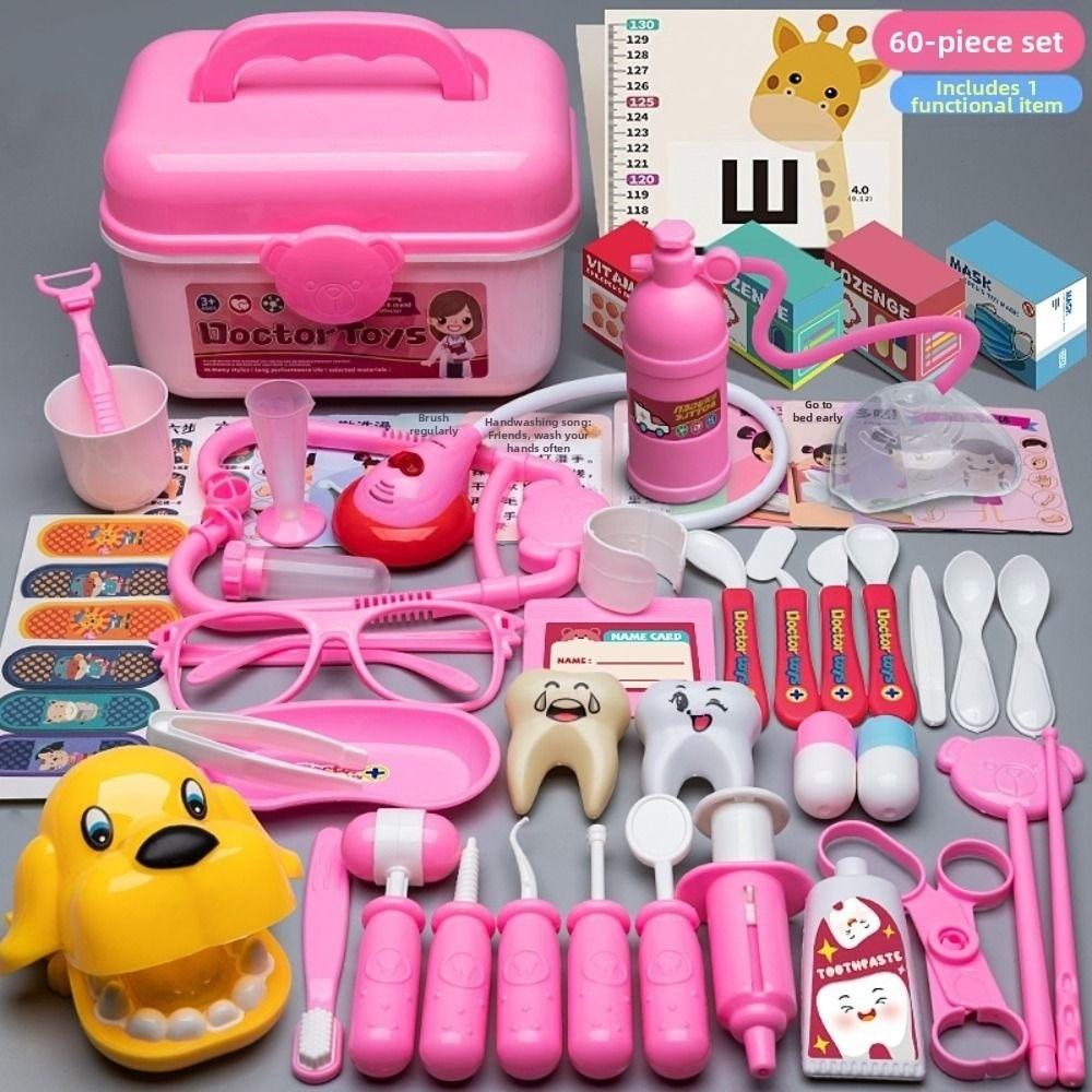 Simulation Dentist Children Doctor Play Set Creative Kid Stethoscope Doctor Set Children Toys