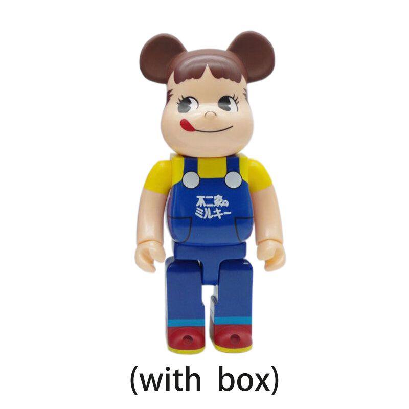 Трендовая фигурка Bearbrick 400% Peko Железный Человек для уникальной коллекции