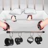 SM Bondage Bar Spreader  Handcuffs Leg Split Restraint Adult Sex Toy Sexy Adult Female Open Leg Cuffs SM Slave Neck Leash