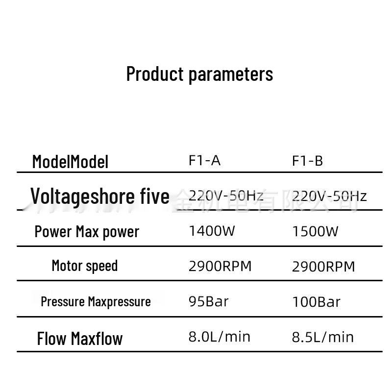Промышленная мойка высокого давления 220 В - Мощный коммерческий очиститель с автоматическим водяным пистолетом