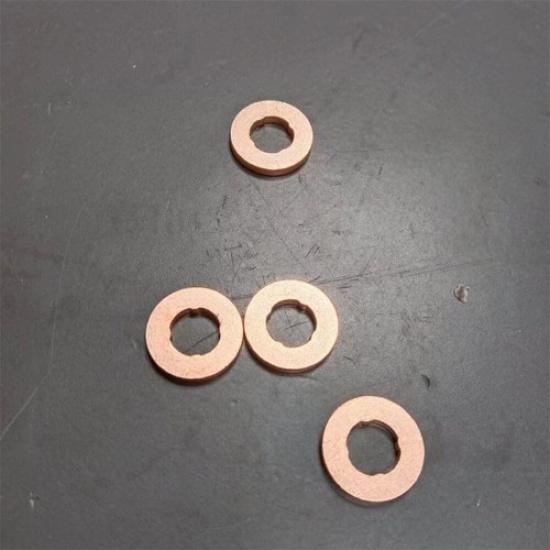 6Pcs Car Lower Fuel Injector Gasket Rings Replacement For BMW 1 2 3 4 5 Series