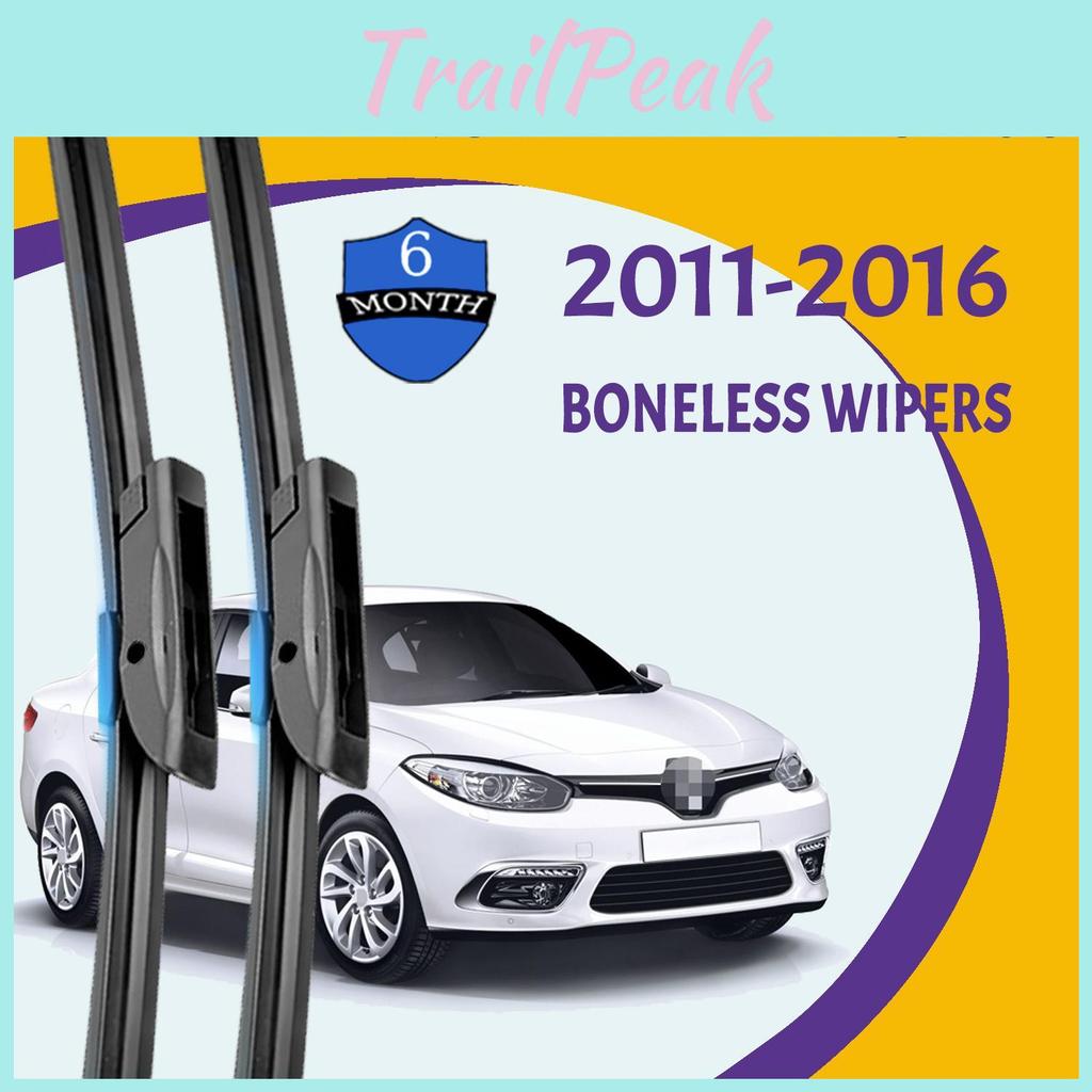 Дворники Renault Для Лезвий Fluence 20112016 Переднее Стекло Очистка Окна Стеклоочиститель Автозапчасти Автомобильные Щетки от Дождя 2416