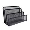 Card Shelf Folder Document Stand Mesh Storage Box Mesh Tray File Storage Rack Letter Paper Holder