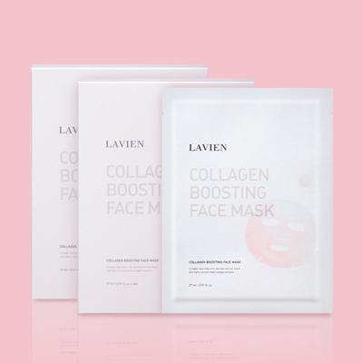 LAVIEN [2 упаковки/8 листов] Маска для лица с коллагеном