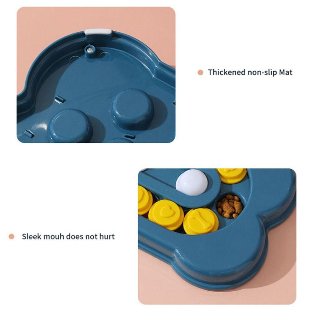 PP Dog Puzzle Toys Slow Feeder Anti Choke Slowly Eating NonSlip Bowl  Pet Cat Dogs