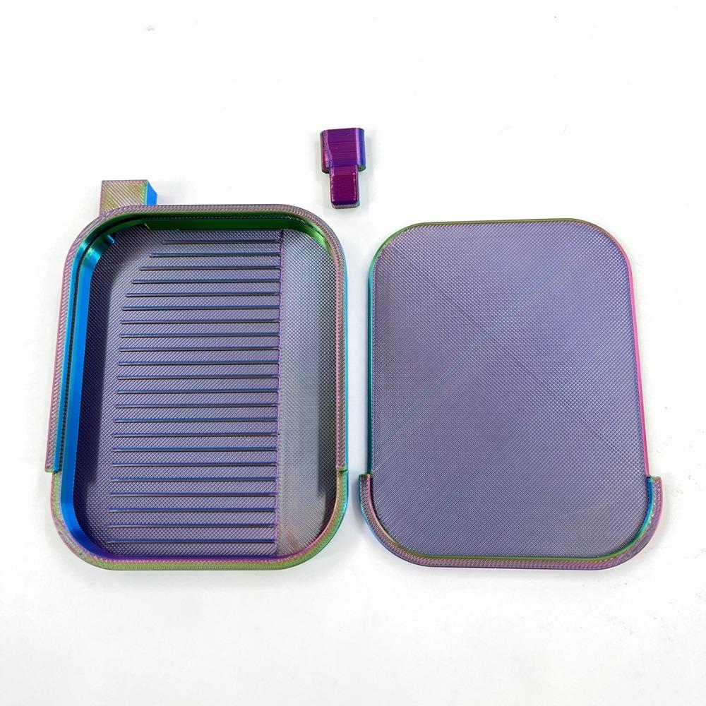 DIY Craft Large Diamond Painting Tray Large Capacity Beading Plates Beads Sorting Storage Tray Embroidery With Cover