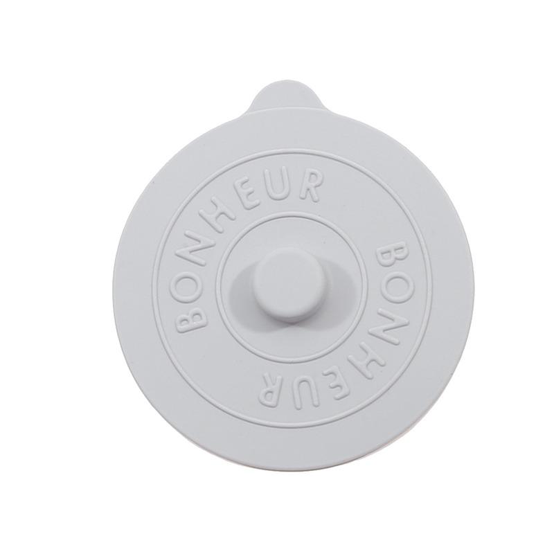 Silicone Cup Lid Creative Simple Color Dustproof Water Cup Lid Mark Ceramic Tea Practical Home Water Cup Lid