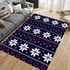Nordic Snowflake Pattern Carpet suitable as a non-slip mat for the living room or bedroom sofa