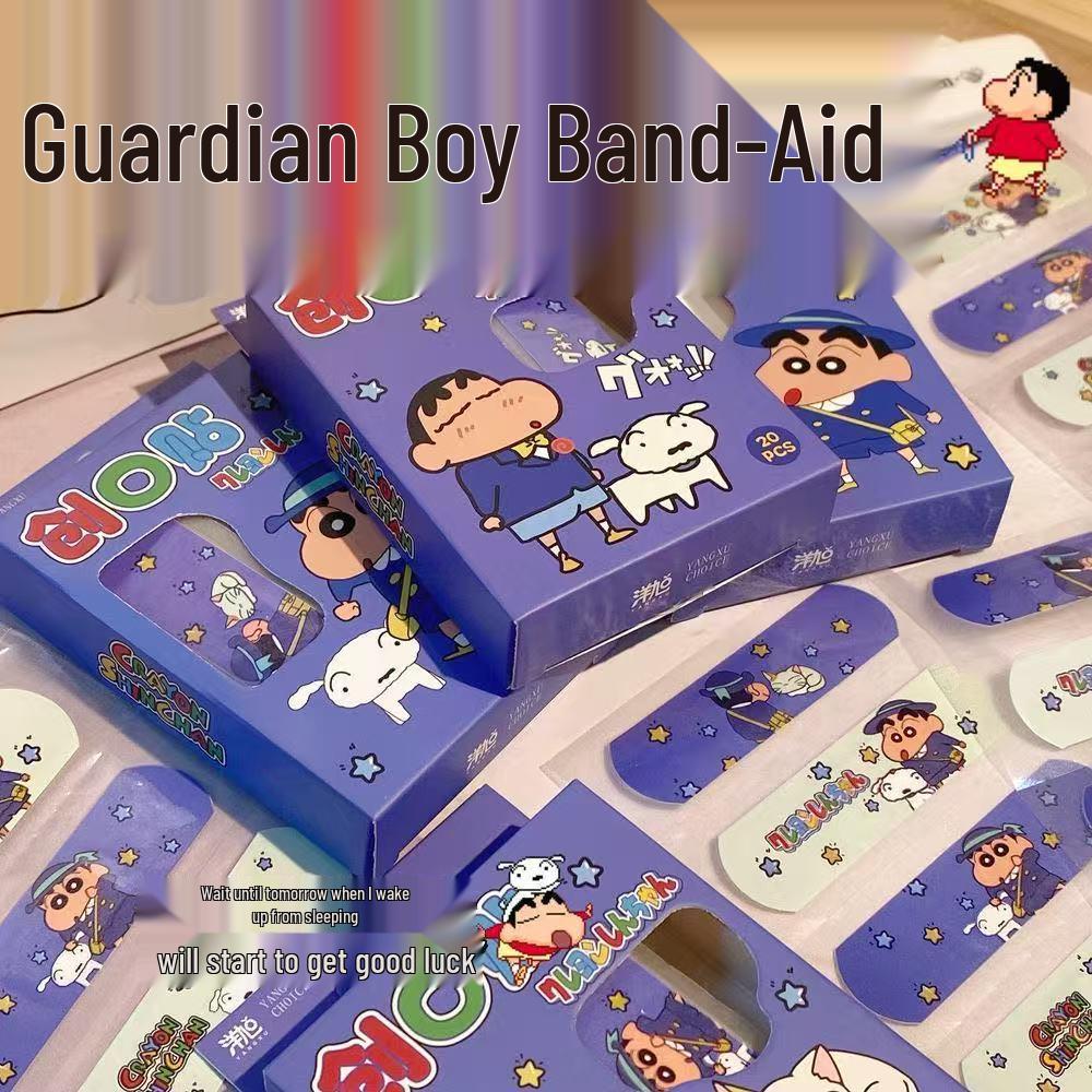 Crayon Shin-chan Waterproof Breathable Band-Aids - Cute and Individually Packaged for Kids