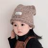 Warm Kids Beanie Hat Soft Crochet Woolen Hat Cute Rabbit Ear Hat Girls
