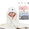 Newborn Swaddle Blanket Cute Cartoon Infant Absorbent Warm Blanket Children Bath Towel